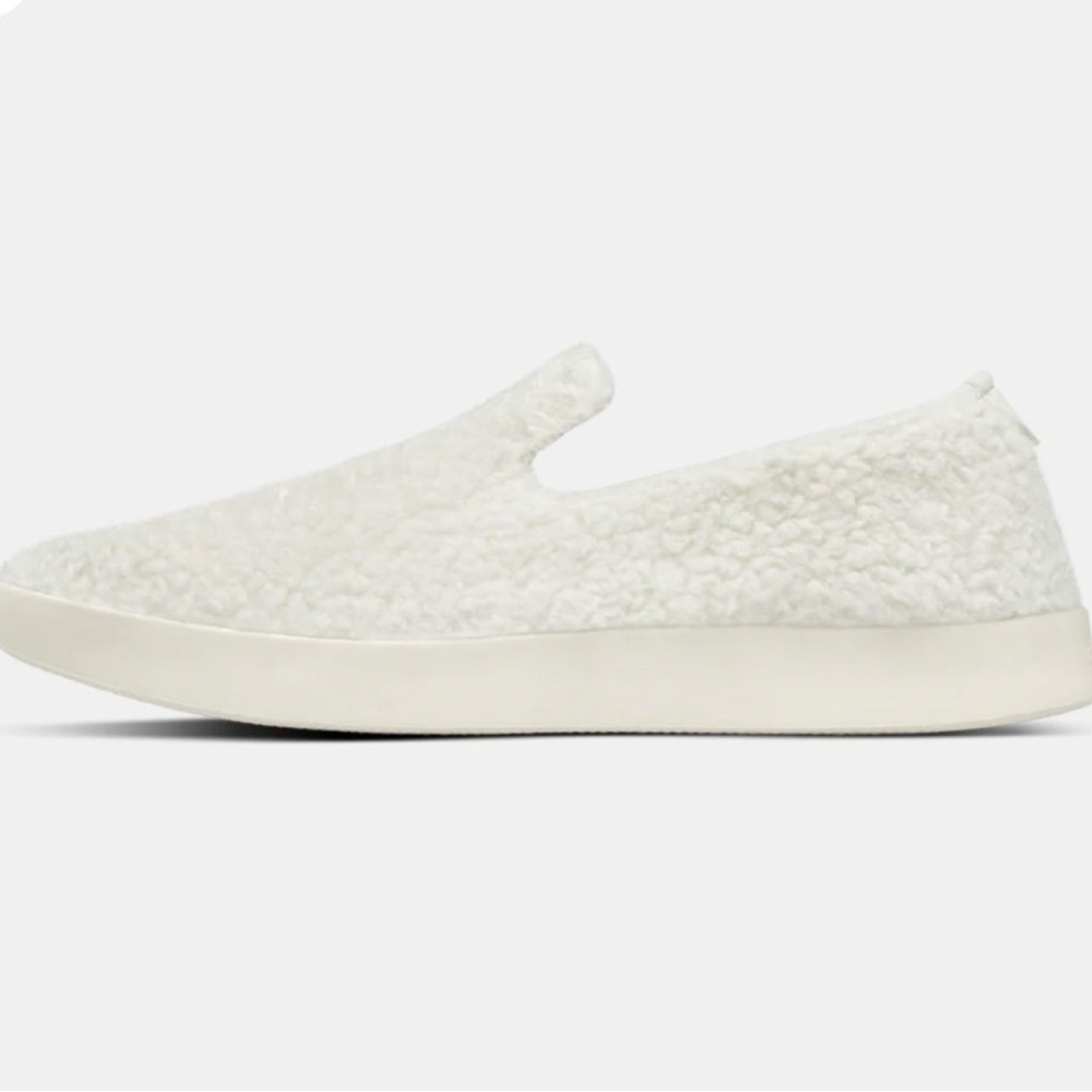 NIB Allbirds wool lounger fluff natural white - M 10 - Picture 2 of 6